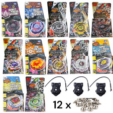 12x Metal Gyro Tops + 3