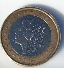 Niederlande, 1 Euro, 1999, Beatrix Königin