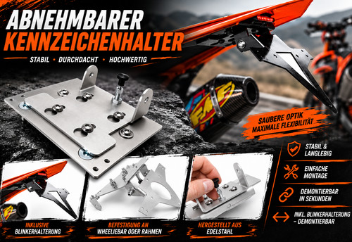 Kennzeichenhalter mit