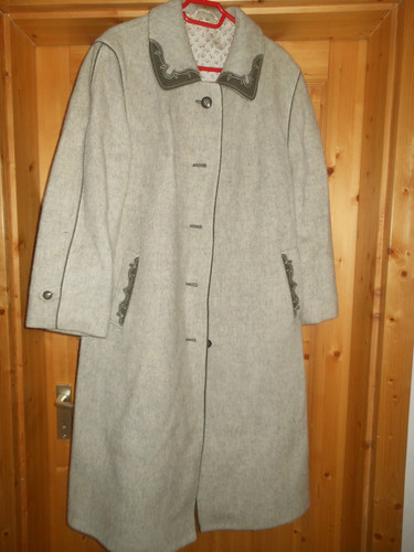 Loden trachten mantel damen - mantel,