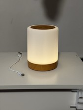 Auxmir RGB Nachtlicht Nachttischlampe - Touch Dimmbar mit 256 RGB Farben, 5 Modi