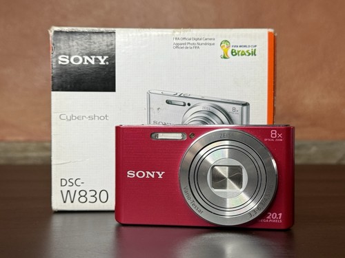 Sony cyber shot dsc - sony, pink