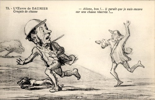 Künstler daumier croquis - ,