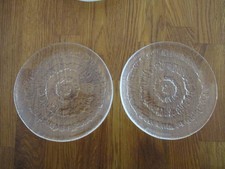 2 x Dessertteller Teller Glas