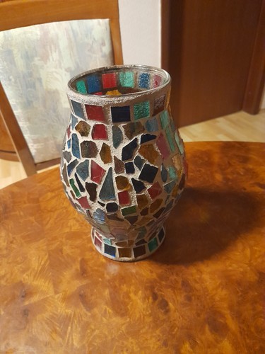 Mosaik windlicht - windlicht, im