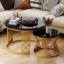 2er Set Couchtisch Kaffeetisch
