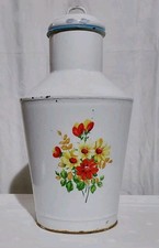Alte Emaille Milchkanne 42 cm