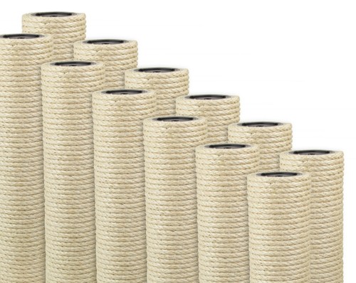 Deluxe sisalstamm mit 8 - 9, deluxe-sisalstamm