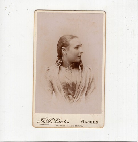 Cdv foto damenportrait - foto,