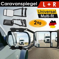 2tlg UNIVERSAL CARAVANSPIEGEL