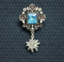 Trachtenbrosche Trachtenschmuck ausgefallene Nadel Oktoberfest Brosche Wiesn  