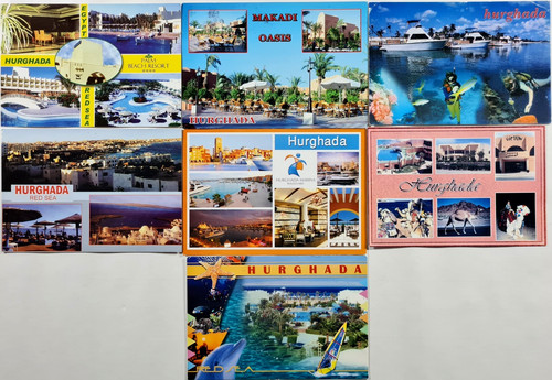 Postcards lot hurghada - lot, 7