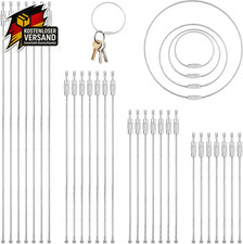 Schlüsselring Edelstahl mit