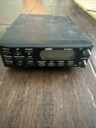 Uniden bearcat bc350a radio - uniden,