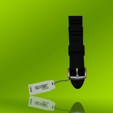 Fossil 22mm Silikon Ersatzarmband Uhr Armband Schwarz für Herren/Damen