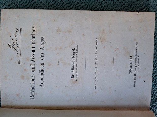 Antikes buch augenheilkunde - antikes,