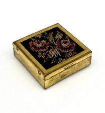 Vintage Pillendose Rosen