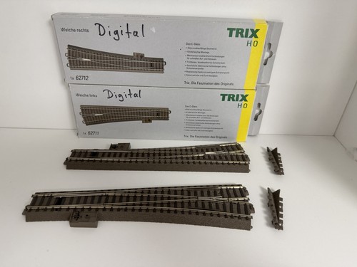 Trix gleis weichen - c, set