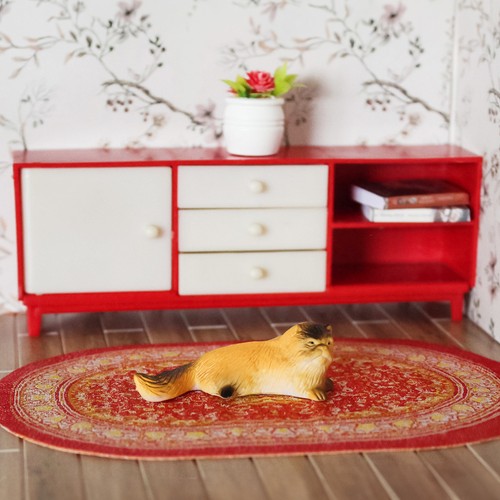 Katze teppich puppenhaus - katze,