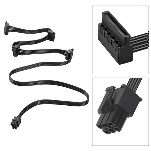 6pin auf 4sata stromkabel - 4sata,