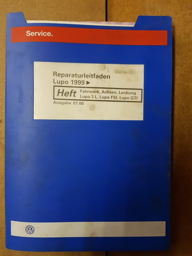 Reparaturanleitung lupo - vw,