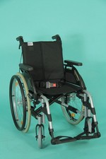 Rollstuhl Breezy mit Begleitpersonbremse Faltrollstuhl SB 43 cm  faltbar #9931