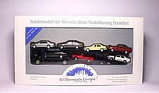Herpa Werbemodell - Autotransporter mit 7 MB-Pkw "Niederlassung Frankfurt" - OVP