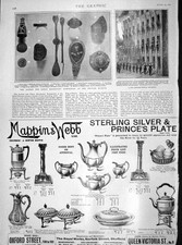 Alter antiker Druck 1901