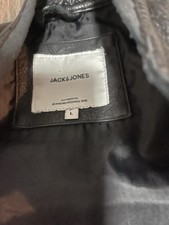Kunst Leder Jacke Jack Jones