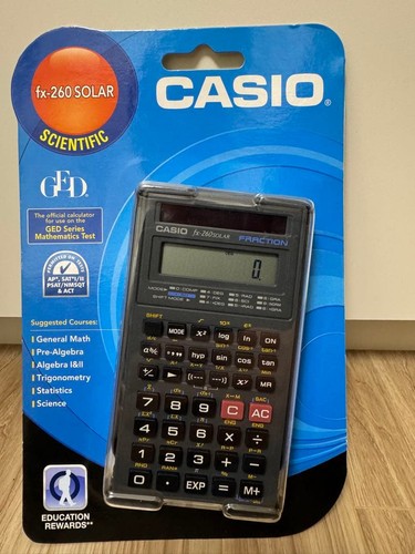 Casio 260solar - casio, fx-260solar