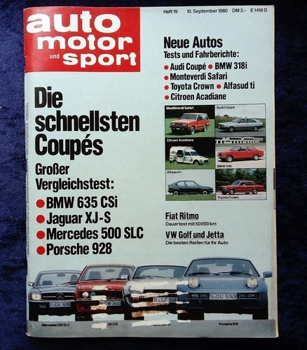 Ams 1980 bmw - ams, 19/1980