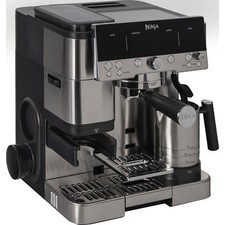 Ninja Luxe Premium Siebträger ES601EU, Espressomaschine, silber