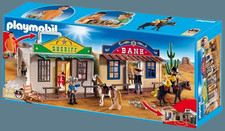 Playmobil 4398 Western Mitnehm-Haus Gebäude Ersatzteile Figuren Auswahl