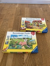 Ravensburger Puzzle 2 Sets je 2x12 Teile ab 3 Jahren