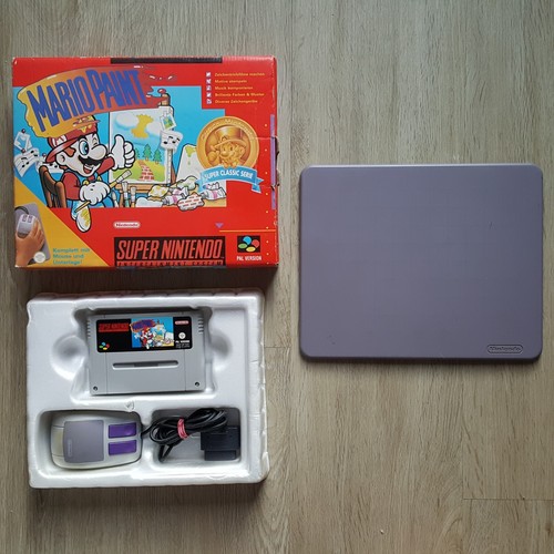 Snes mario paint ovp big - mario,