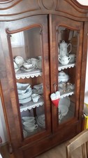 Antiker Vitrinenschrank