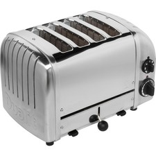 Dualit 4 Slot Toaster poliert