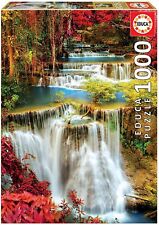 Educa 18461 Wasserfall im Wald 1000 Teile Puzzle