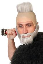 Bart und Perückenset - grau