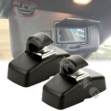 2X Sonnenblendenhalter Clip Schwarz Halter Blende Für Transporter T5 3B0857561B