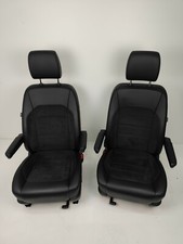 VW T5 T6 T6.1 Sitze Armlehne Alcantara Titanschwarz Mit Beifahrersitz Konsole 