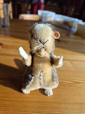 Original Steiff BIBER, Alt, Rar, Selten, 15 cm,  OHNE MARKEN