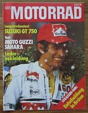 Das Motorrad 18/75 Agostini ist WM, Test Moto Guzzi Sahara, Test Suzuki GT 750