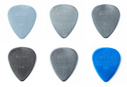 Dunlop nylon max grip plektren - dunlop,