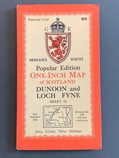 Vintage Ordnance Survey One