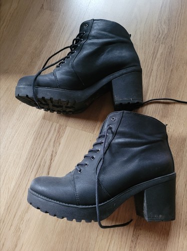 Damen schwarze stiefel - schwarze,