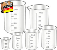 Messbecher Set 6-teilig für
