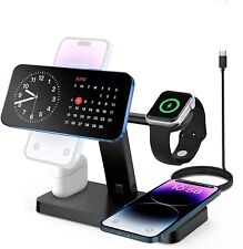 4in1 Kabelloses Ladegerät Magnetisches Ladestation Für Apple Watch 11 iPhone 17