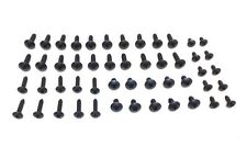 50 Stück Schrauben Verkleidung Satz M4 M5 schwarz für Roller Motorrad Quad