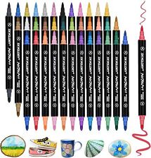 Alkohol für Steine Wasserfest 36Farben Multimarker Acrylmarker Glasmalstifte